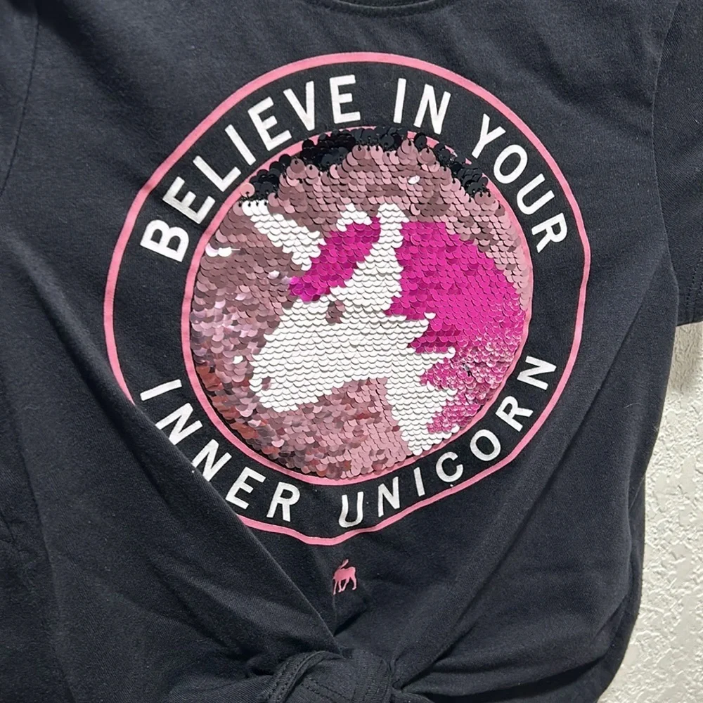 🌸Abercrombie kids & Justice beautiful unicorn 🦄 SET size 6 GUC